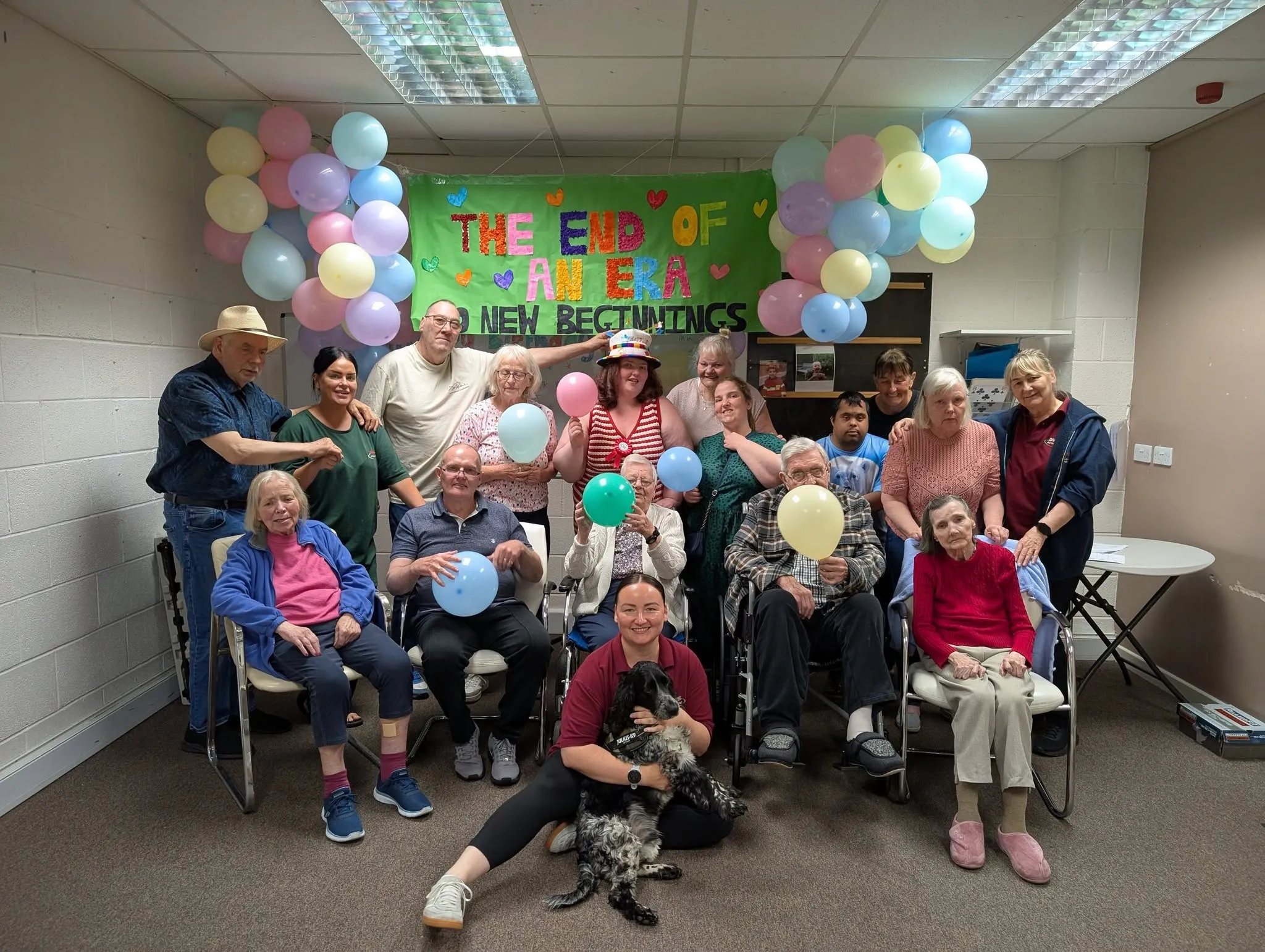 Diverse Active Living day care centre Manchester - elderly clients enjoying activities